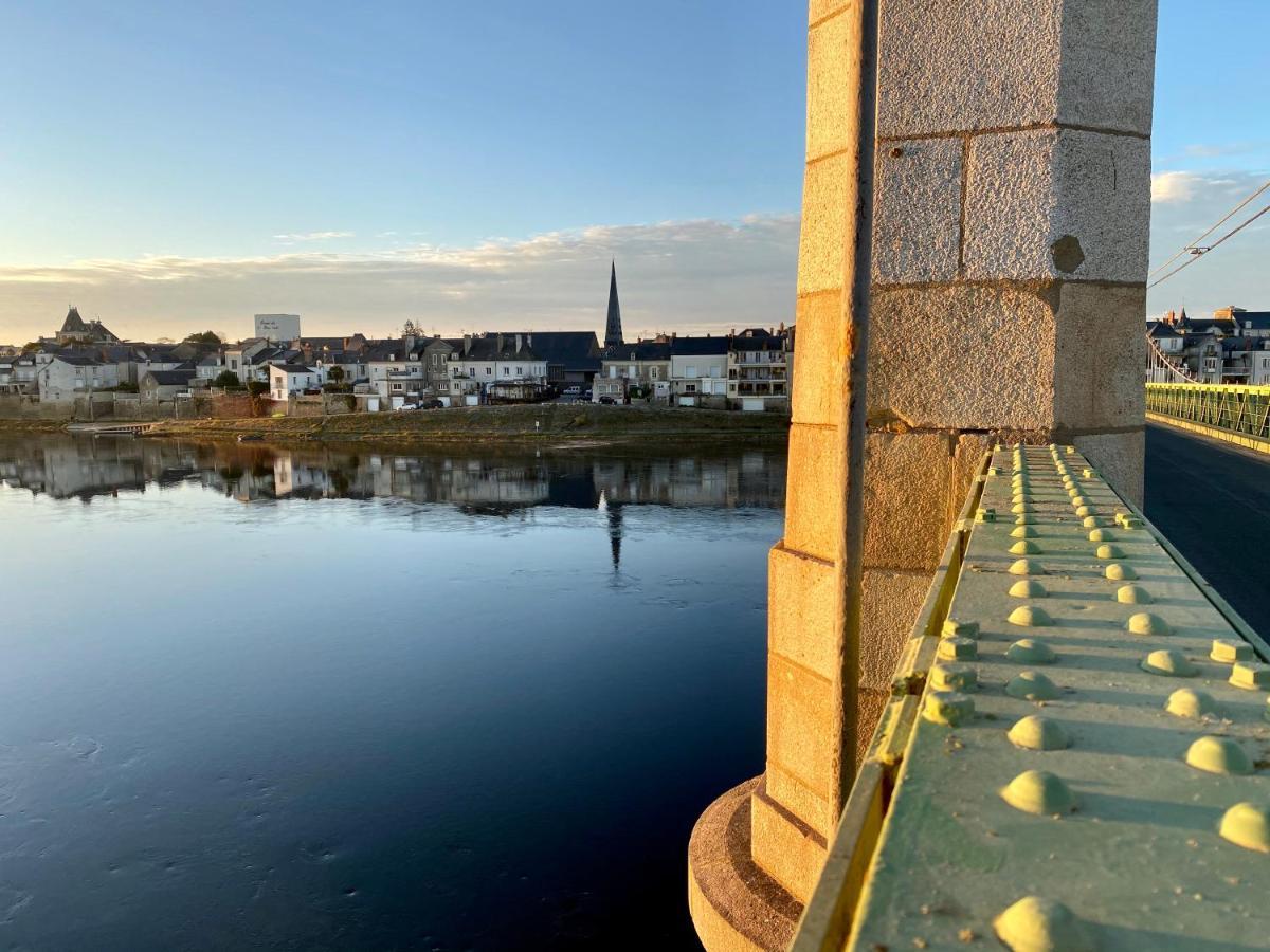 Gite Loirizon Vue Loire 4 Personnes Ingrandes  Exteriér fotografie