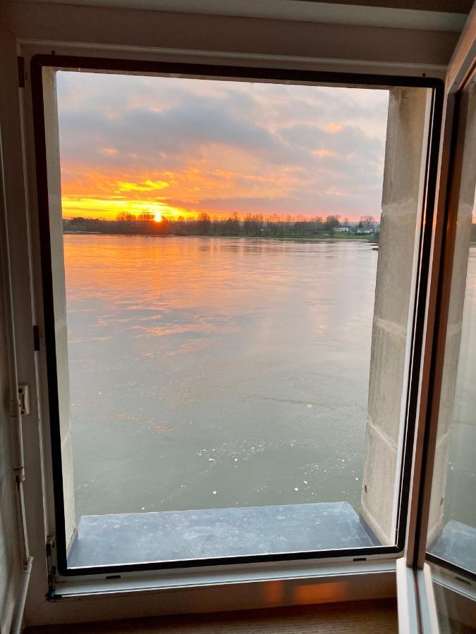 Gite Loirizon Vue Loire 4 Personnes Ingrandes  Exteriér fotografie