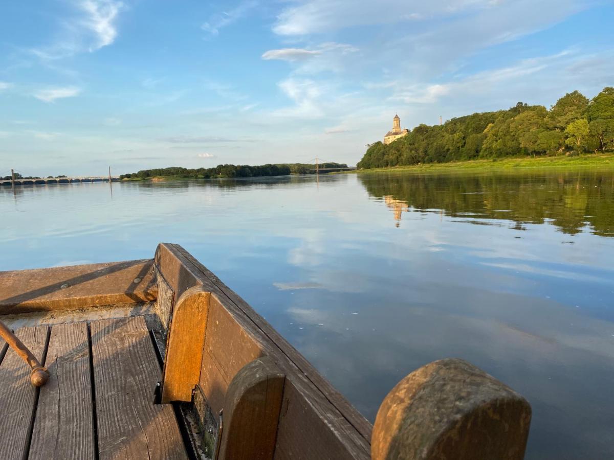 Gite Loirizon Vue Loire 4 Personnes Ingrandes  Exteriér fotografie