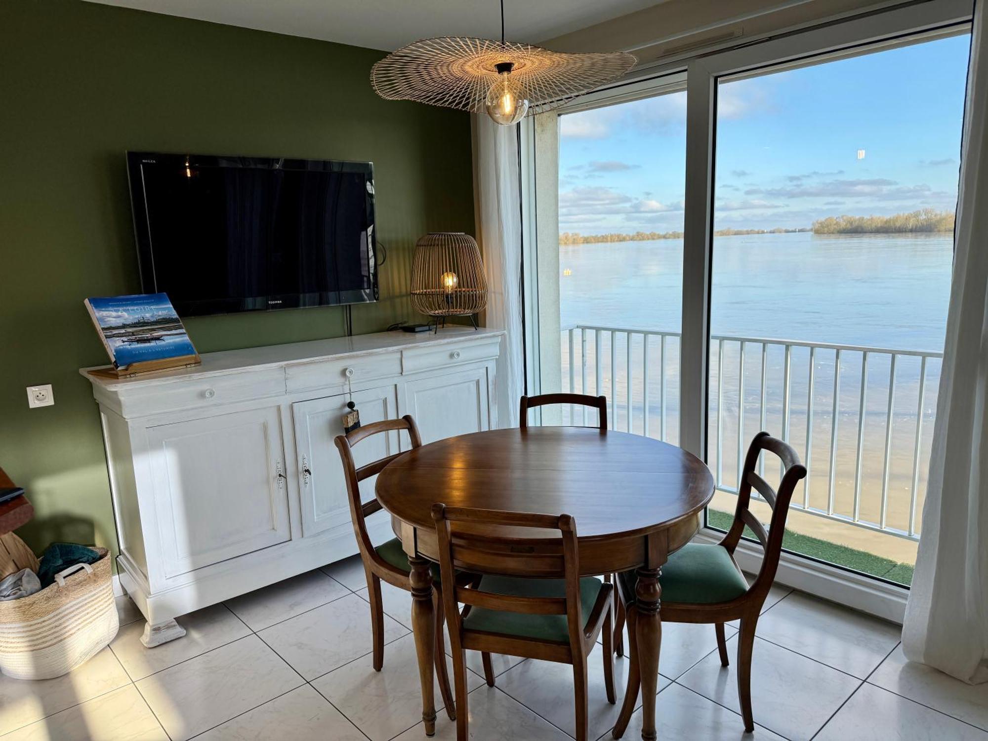 Gite Loirizon Vue Loire 4 Personnes Ingrandes  Exteriér fotografie